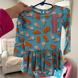 Little Bum Bums Ice Cream Baby Dress
